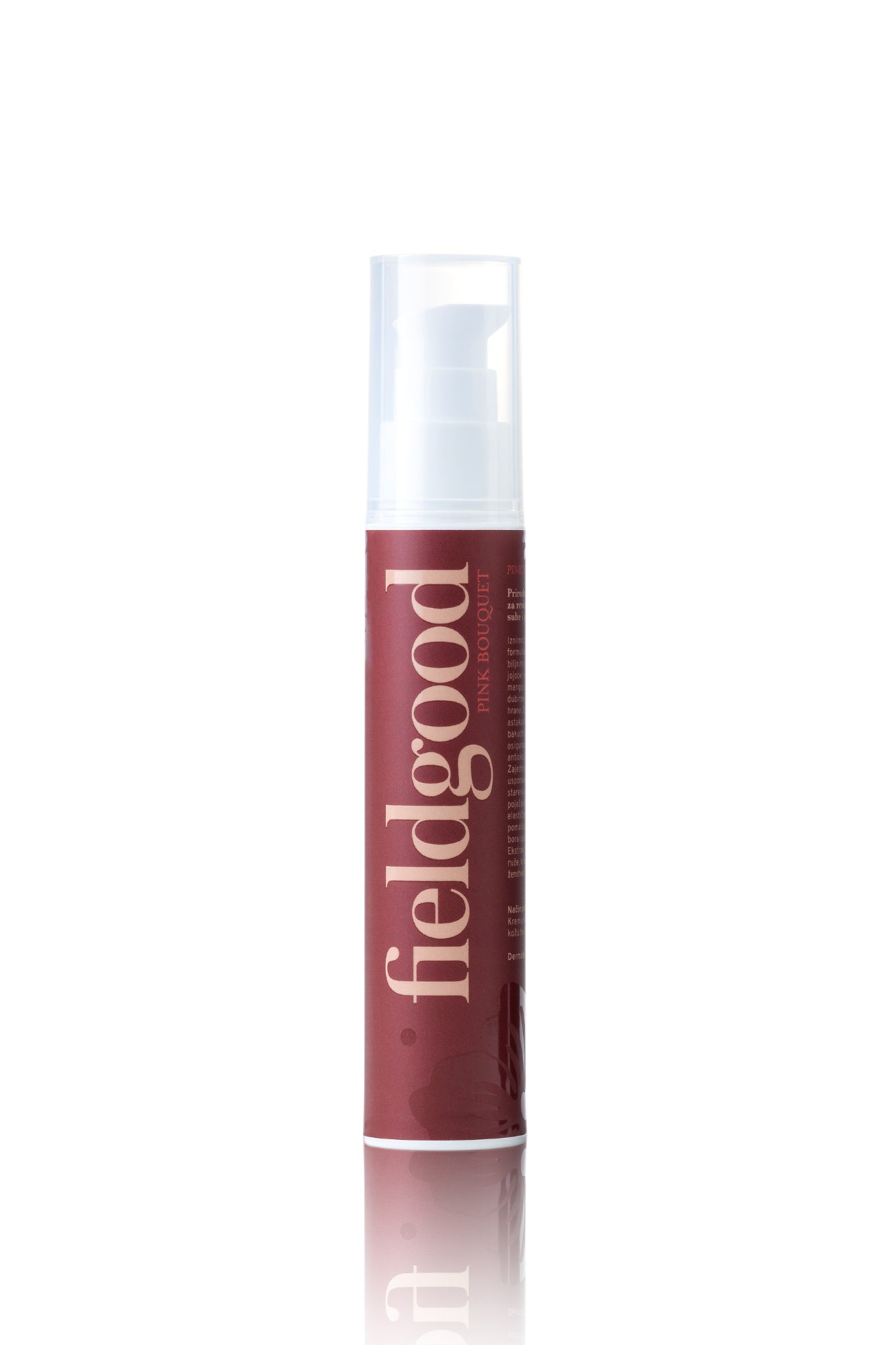 "PINK BOUQUET" Natural Revitalizing Face Cream for Dry and Mature Skin